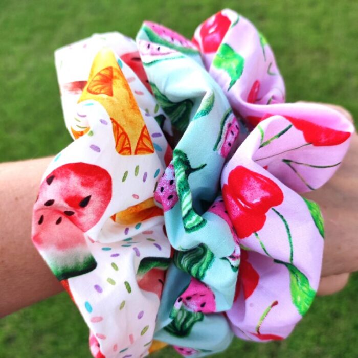 Σετ λαστιχάκια μαλλιών Summer combo scrunchies